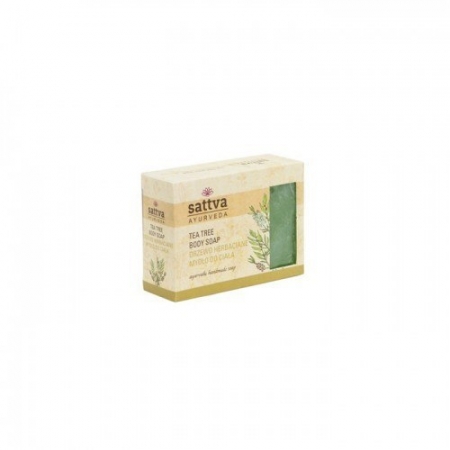SATTVA AYURVEDA Mydło glicerynowe Drzewo herbaciane 125g